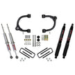 3 Inch Upper Control Arm Suspension Lift System with Front Struts Rear Leaf Springs and Black MAX Shocks 16-22 Toyota Tacoma Skyjacker - Image 2