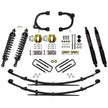 3 Inch Front Coilover Suspension Lift System with Front Upper Control Arms Rear Leaf Springs and Rear Black MAX Shocks 16-22 Toyota Tacoma Skyjacker