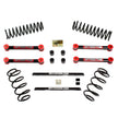 Jeep TJ Standard Lift Kit 2.5 Inch Lift Includes Front/Rear Coil Springs Lower Links Rear Track Bar Relocation Bracket Transfer Case Lowering Kit Skyjacker