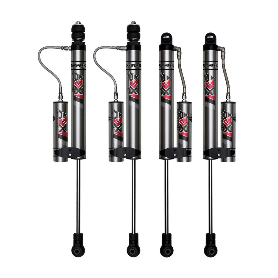 2.5 Inch Suspension Lift System With ADX 2.0 Remote Reservoir Shocks 97-06 Jeep Wrangler TJ Skyjacker - Image 3