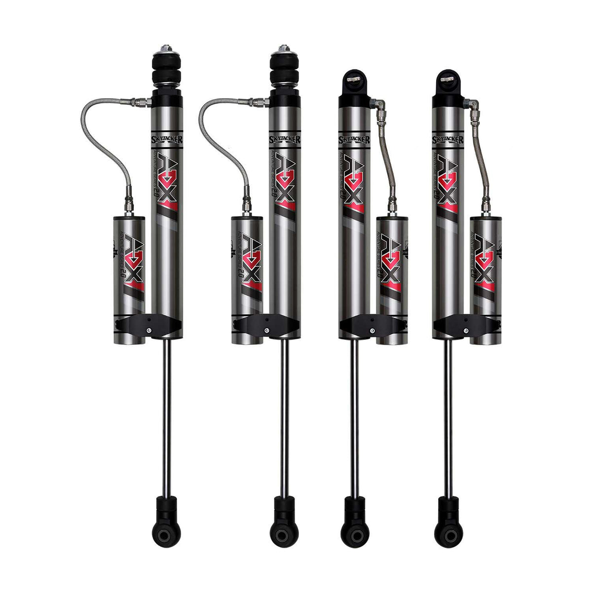 3 Inch Suspension Lift System With ADX 2.0 Remote Reservoir Shocks 97-06 Jeep Wrangler TJ Skyjacker - Image 3