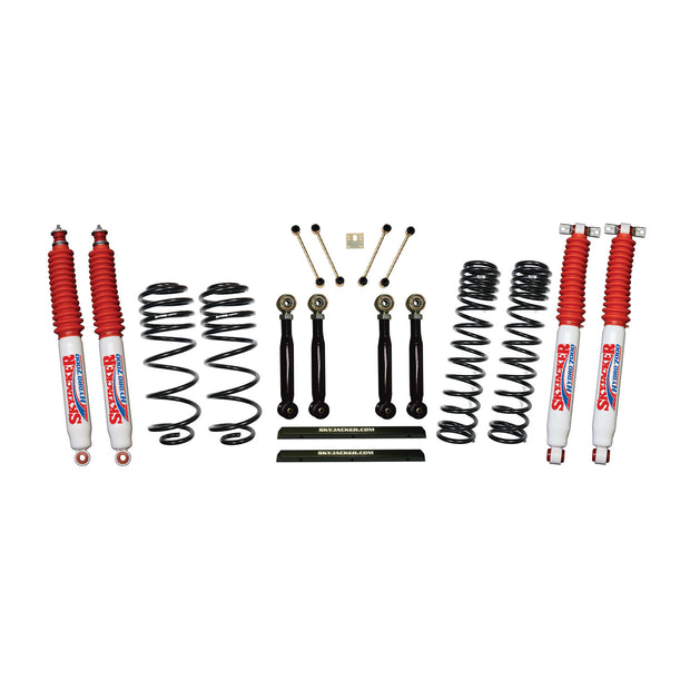 Suspension Lift Kit 97-02 Jeep Wrangler 4" Lift Skyjacker (TJ401BPHLTX)