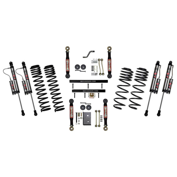 Suspension Lift Kit 03-06 Jeep Wrangler 4" Lift Skyjacker (TJ403BKXLTX)