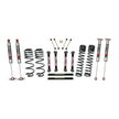 4 Inch Dual Rate Long Travel One Box Kit w/OE Style Front and Rear Lower Links and M95 Monotube Shocks TJ/LJ 2003-2006 Jeep Wrangler/Unlimited Skyjacker
