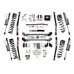 6 Inch Suspension Lift System With ADX 2.0 Remote Reservoir Shocks with Lower Flex Links 97-06 Jeep Wrangler TJ Skyjacker