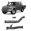 Redback Extreme Duty Exhaust DPF Adaptor Kit for Toyota Landcruiser 76 Series Wagon, 79 Series Single and Double Cab (11/2016 - on) - TLX441900-CA