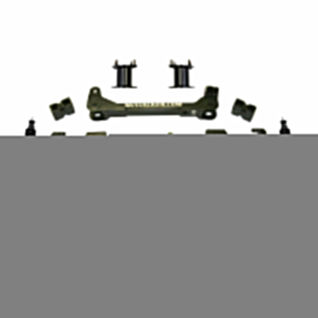 Suspension Lift Kit w/ Black Max Shock 4.5 Inch Lift 07-19 Toyota Tundra Incl. Front Strut Spacer Block U Bolts Brake Line Brackets Skyjacker