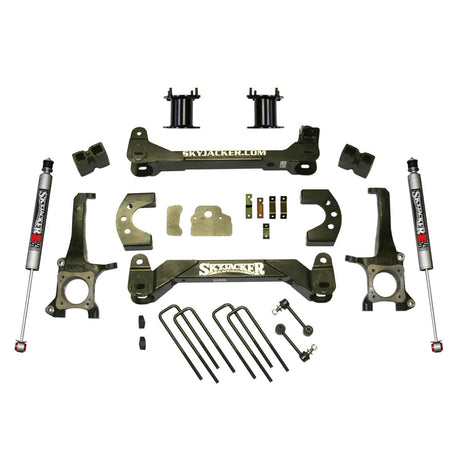 Skyjacker Lift Kit w/Shock Front/Rear Other Shock 4.5 Parts Series:Inch Leaf Lift Required M95 07-19 Springs For Monotube Toyota A CompleteTundra Incl
