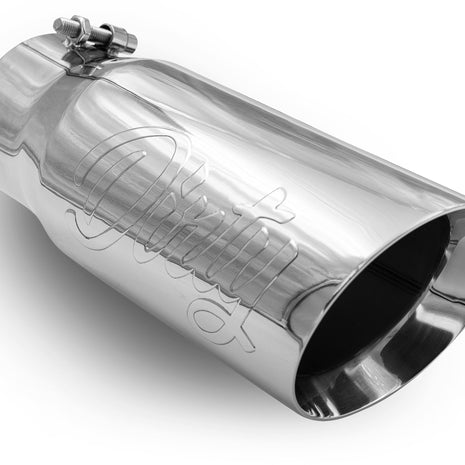 Universal 4 to 5" Dirty Stainless Exhaust Tip (DDC-EXH-A054)