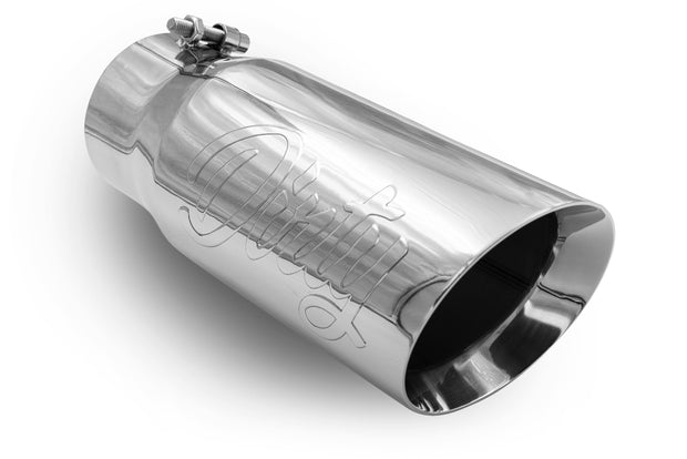 Universal 4 to 5" Dirty Stainless Exhaust Tip (DDC-EXH-A054)