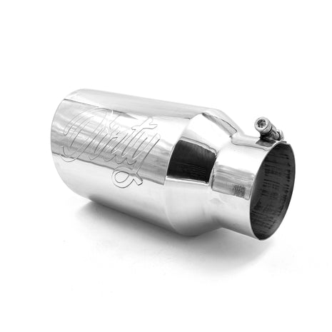 Universal 4 to 6" Dirty Stainless Exhaust Tip (DDC-EXH-A055)
