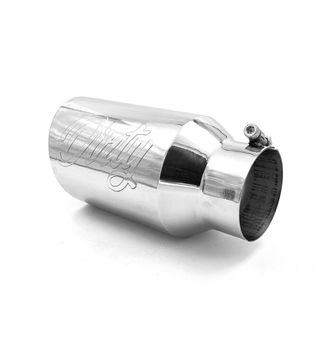 Universal 4 to 6" Dirty Stainless Exhaust Tip (DDC-EXH-A055)