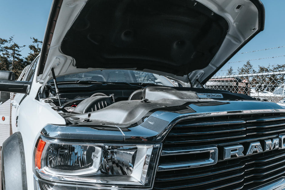 Universal Powered By Dirty Engine Placard