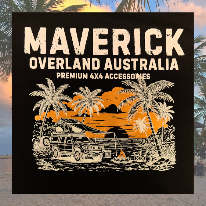Maverick Overland Australia Adventure Tee