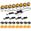 V-ULTRA Series | 5 Inch 172W LED Side Shooter Amber Pod Lights with Amber DRL