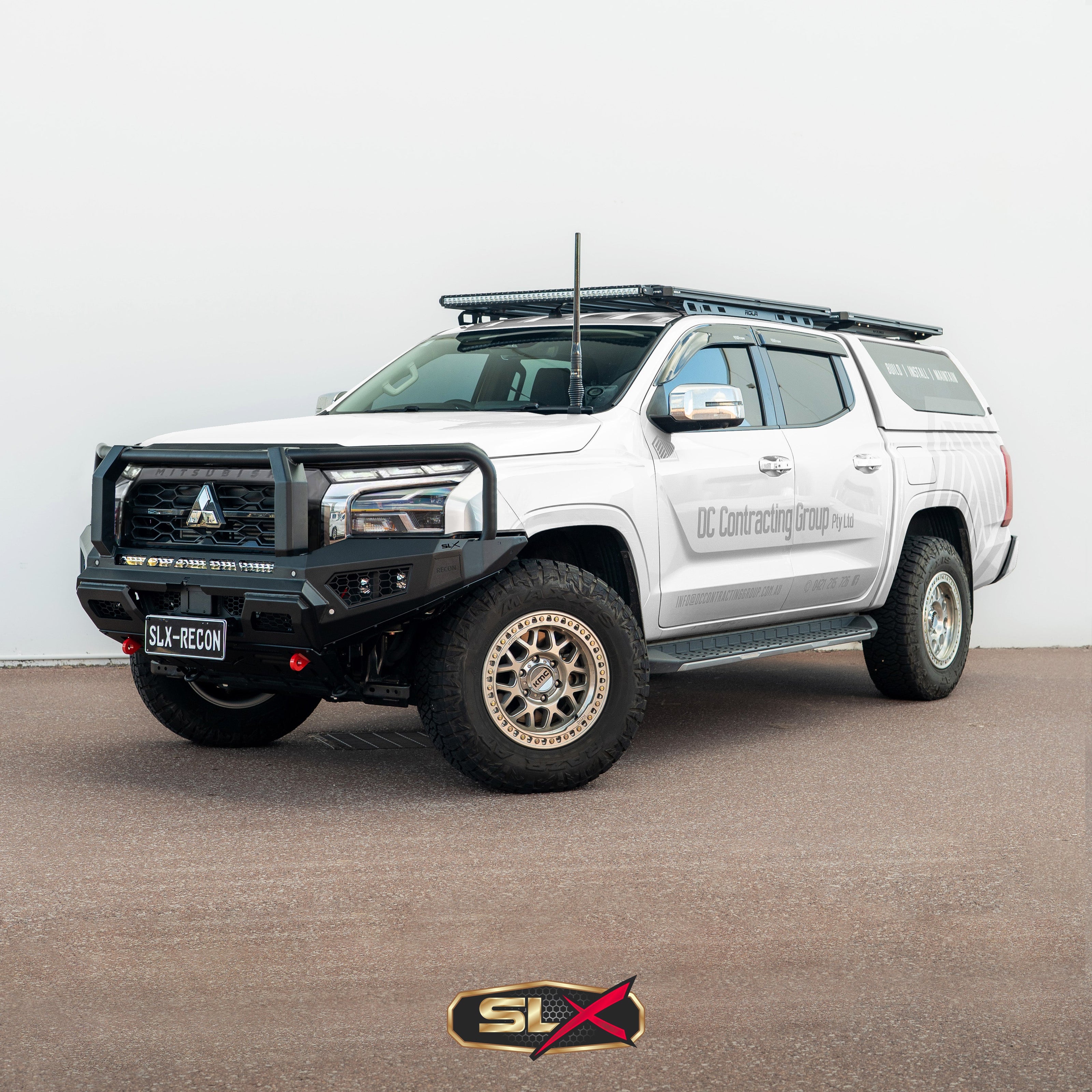 SLX Recon bullbar, Suitable For Mitsubishi Triton MV 2024 +  Triton MV Bull Bar Triple Loop