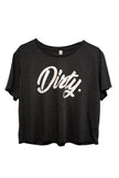 Women's Dirty Diesel Crop Top