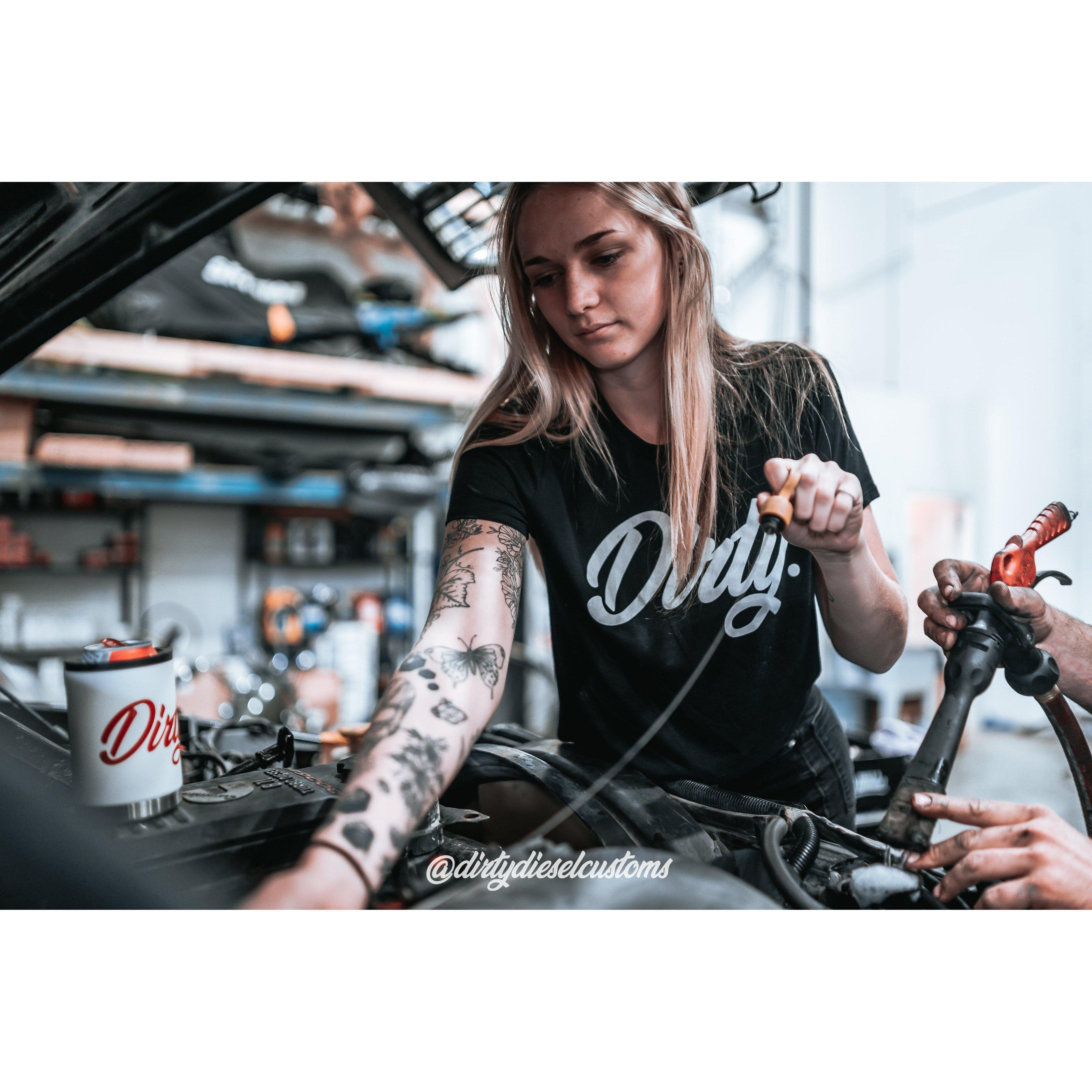 Women's Dirty Diesel Crop Top