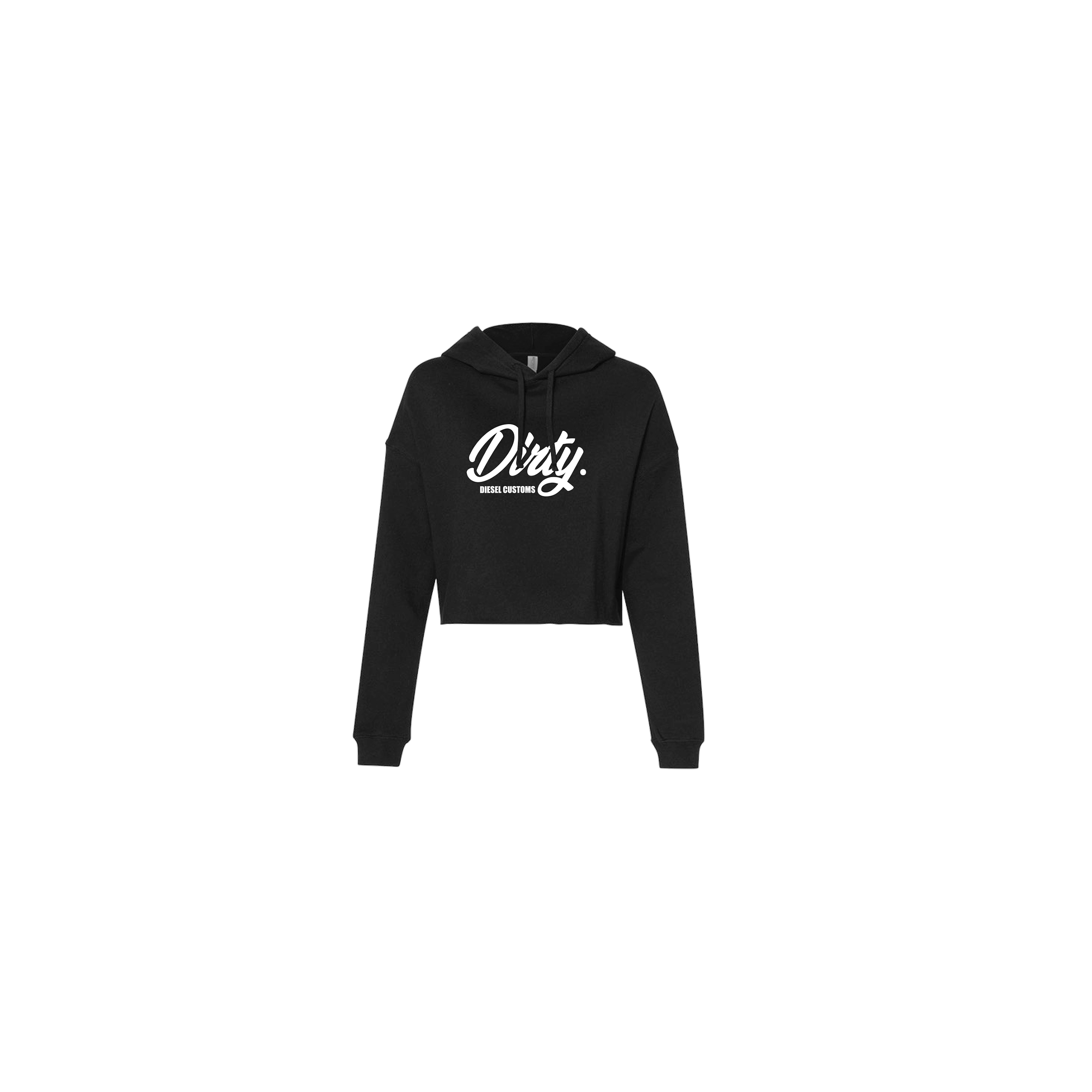 Women's Dirty Diesel Cropped Hoodie