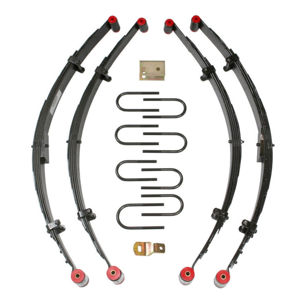 Softride Suspension Lift Kit 87-95 Jeep Wrangler 3.5-4" Lift Skyjacker (YJ40K)