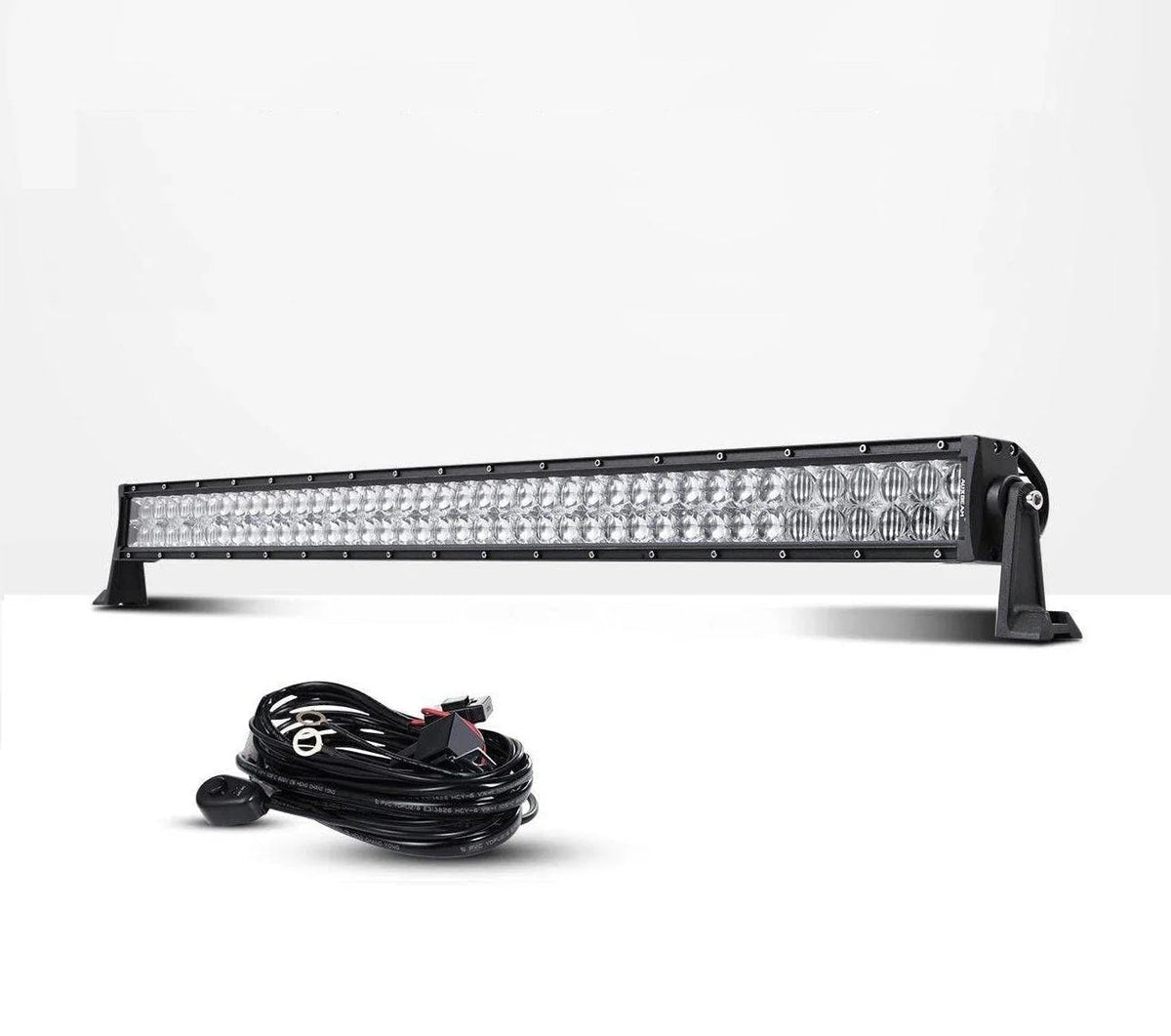 22 Inch-52 Inch 5D Series Straight/Curved Combo Beam Double Row LED Light Bar for 2016 Ford F150