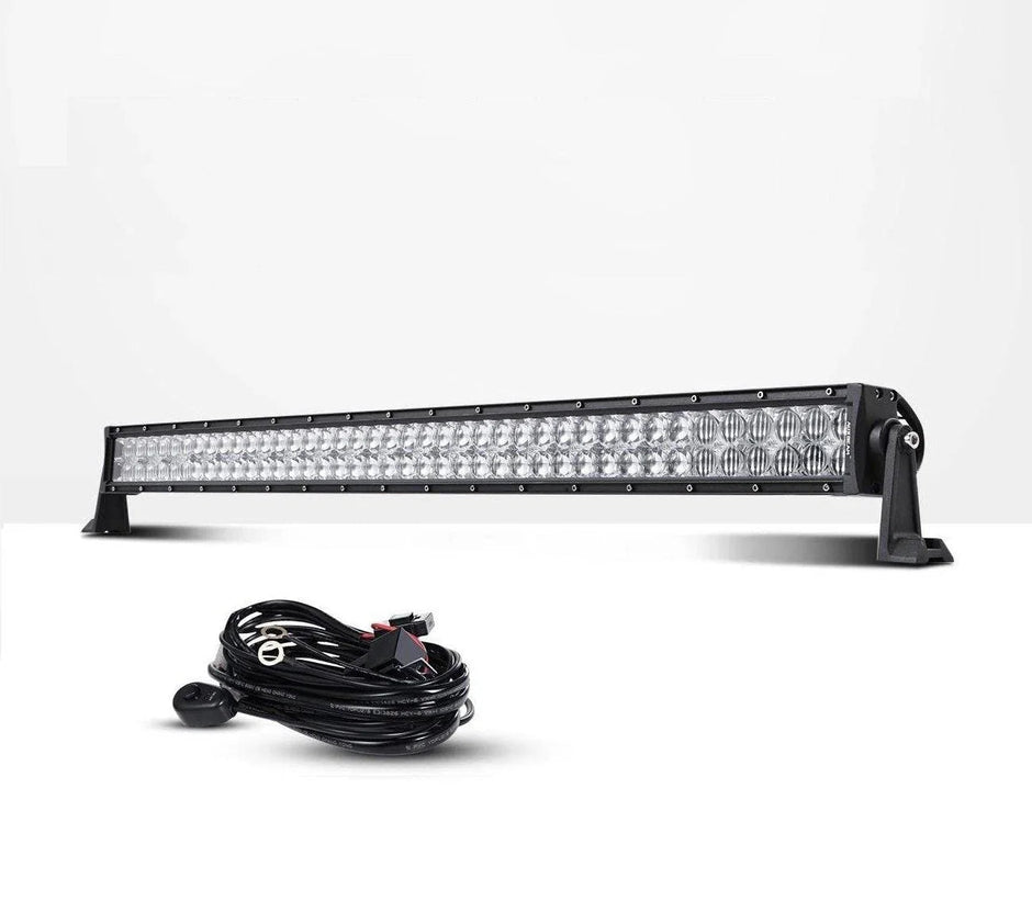 22 Inch-52 Inch 5D Series Straight/Curved Combo Beam Double Row LED Light Bar for 2016 Ford F150