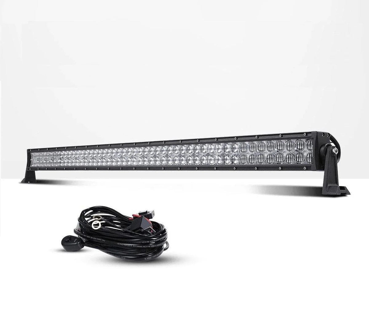 22 Inch-52 Inch 5D Series Straight/Curved Combo Beam Double Row LED Light Bar for 2015 Chevy Silverado 1500 2500 3500