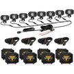 R4 Series | 4 Inch 60W Corrugated Lens 120° Wide Beam LED Pods Lights