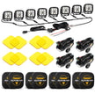 XP-ULTRA Series 5 Inch 110W 11000LM White/Amber LED Driving Lights Pods Light