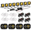 XP-ULTRA Series 3 Inch 80W 9600LM LED Pods Lights White&Amber