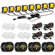XP-ULTRA Series 3 Inch 80W 9600LM LED Pods Lights White&Amber