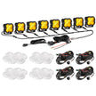 XP-ULTRA Series 3 Inch 80W 9600LM LED Pods Lights White&Amber