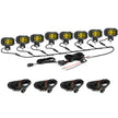 R4 Series | 4 Inch 60W LED Pods Light Flood Beam Amber Light