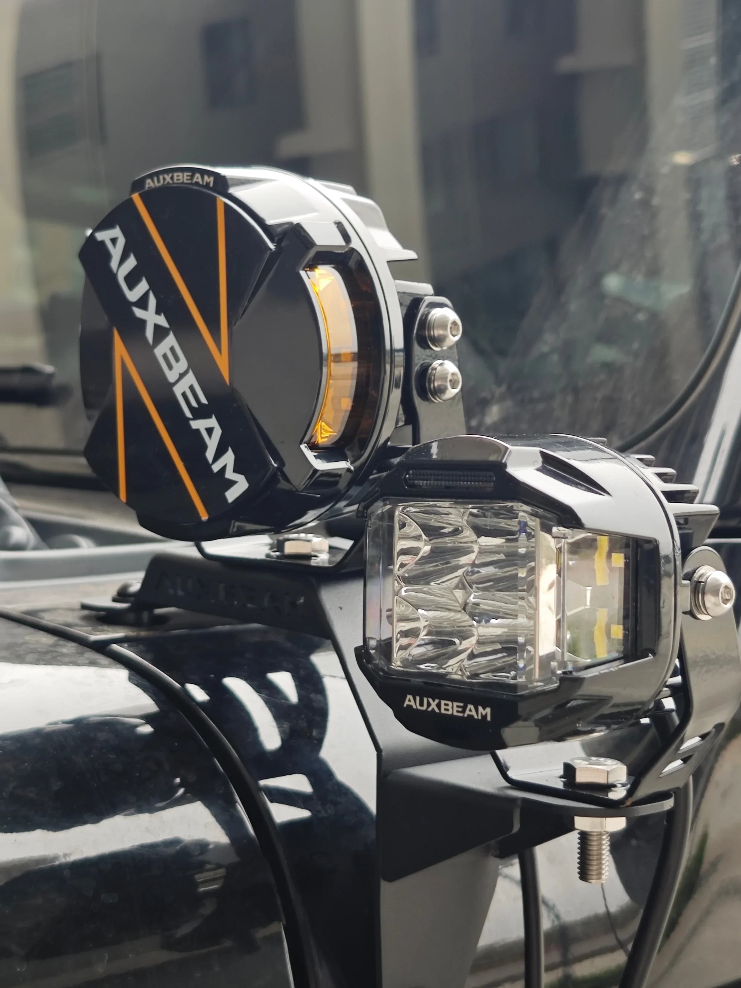 (2pcs/set) Dual A-Pillar Pods Light Mount Brackets for Jeep Wrangler JL 2018-2025