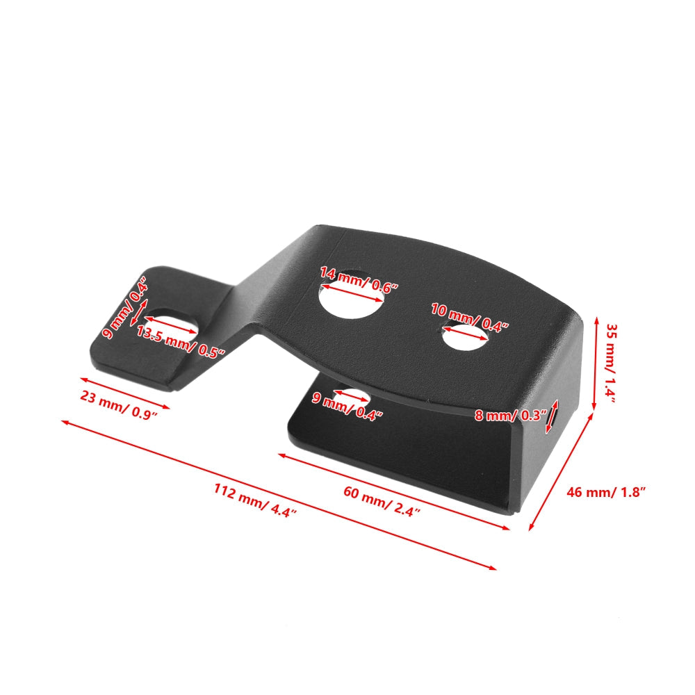 2pcs A-Pillar Mounting Bracket For Ford Bronco 2/4 Door 2021 2022