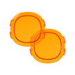 P4 Series 4 Inch Round LED Pod Lights Dark Amber Cover Light Shield Cover