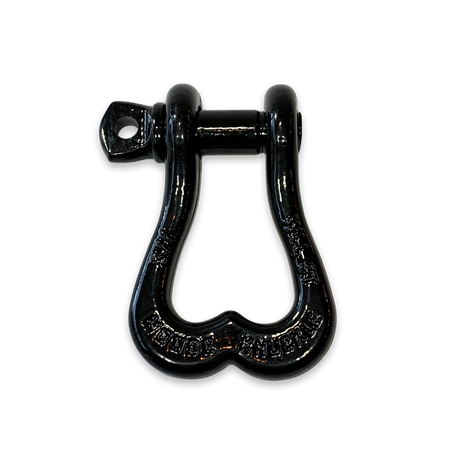 Moose Knuckle XL Black Hole D-Ring 3/4" Shackle for Towing Off-Road Jeep, Tacoma, 4-Runner, 4x4 Truck and SxS Vehicle Recovery