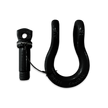 B'oh Spin Pin Shackle 3/4 (Black) Pin and Body