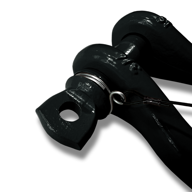 B'oh Spin Pin Shackle 3/4 (Black) Close Up