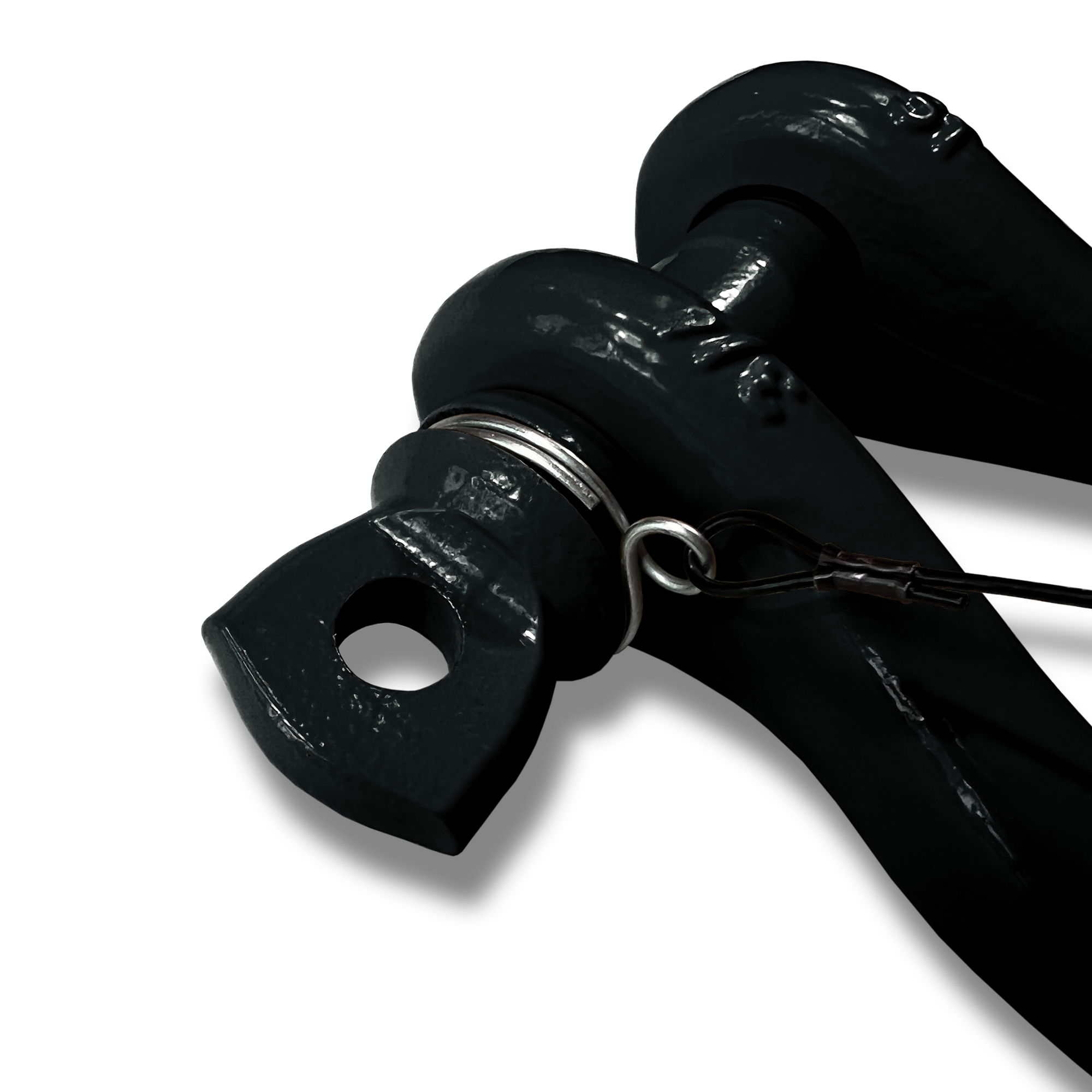 B'oh Spin Pin Shackle 3/4 (Black) Close Up