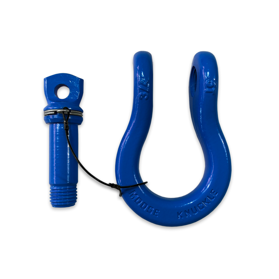 B'oh Recovery Spin Pin Shackle 3/4 (Blue) Pin and Body