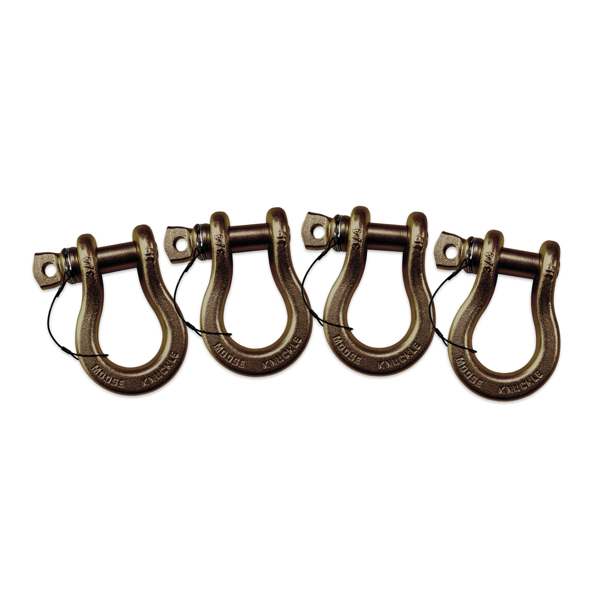 B'oh Recovery Spin Pin Shackle 3/4 Buff Bronze