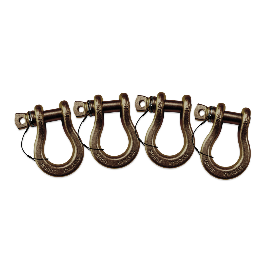 B'oh Recovery Spin Pin Shackle 3/4 Buff Bronze