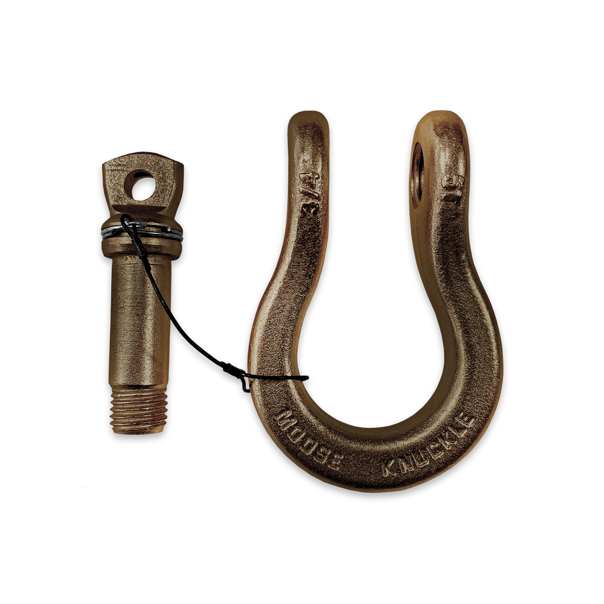 B'oh Recovery Spin Pin Shackle 3/4 Buff Bronze
