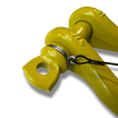 B'oh Spin Pin Shackle 3/4 (Yellow) Close Up