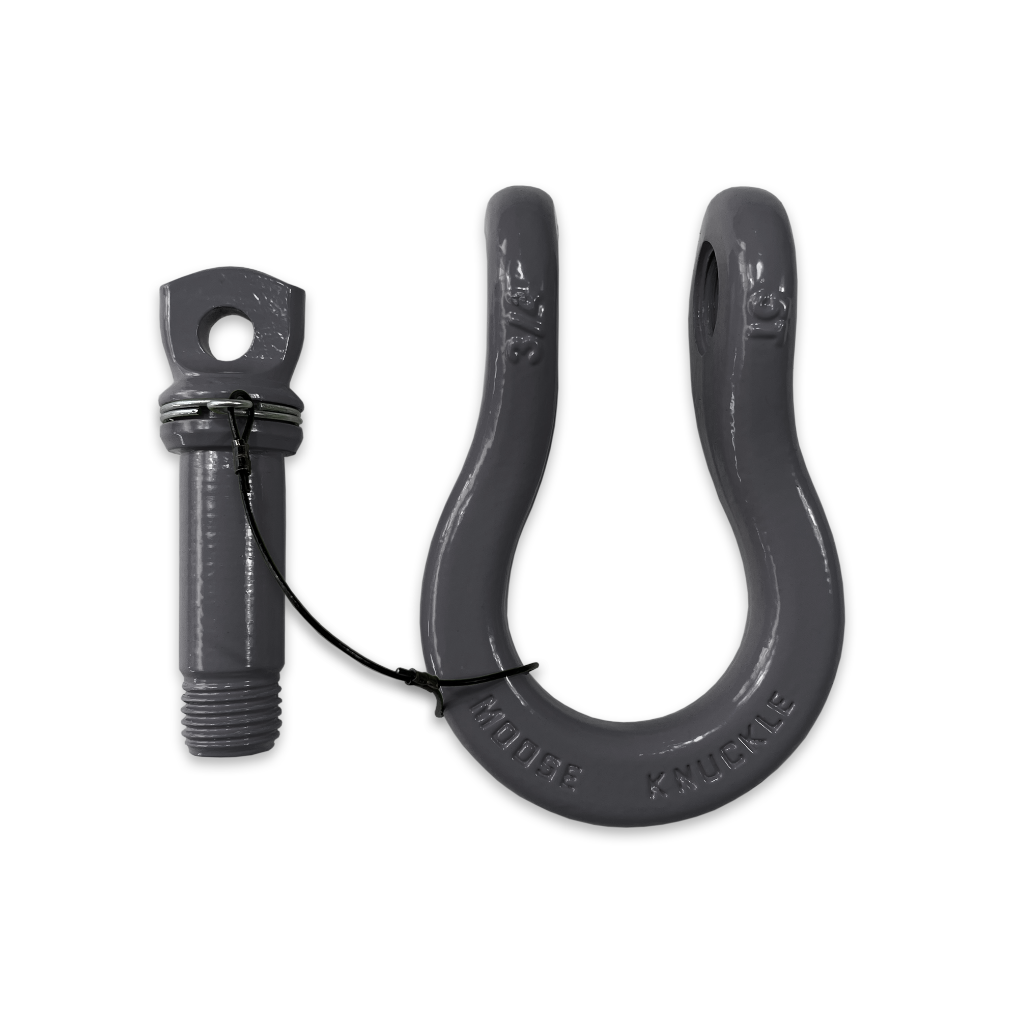 B'oh Spin Pin Shackle 3/4 (Gray) Pin and Body
