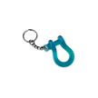 B'oh Shackle Screw Pin Key Chain in Blue Chill