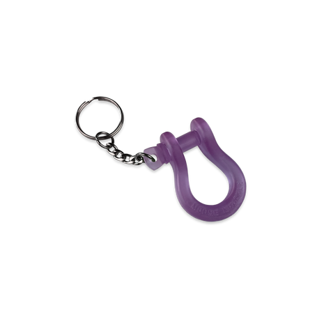 B'oh Shackle Screw Pin Key Chain in Purple Nurple