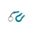 B'oh Shackle Screw Pin Key Chain in Blue Chill Pin and Body