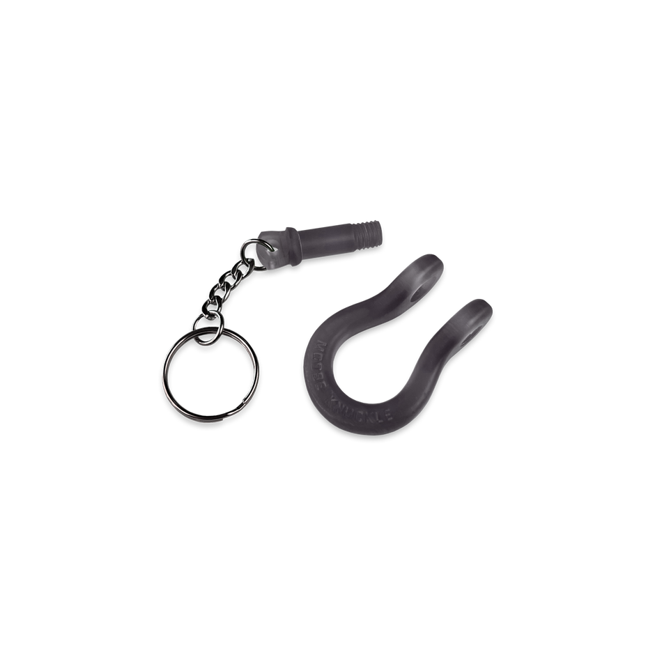 B'oh Shackle Screw Pin Key Chain in Rolling Coal Pin and Body